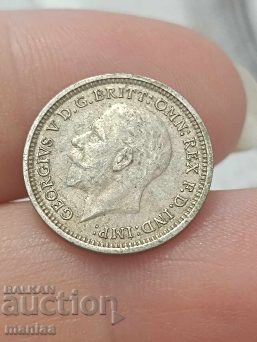 3 pence 1936 Argint! - 6