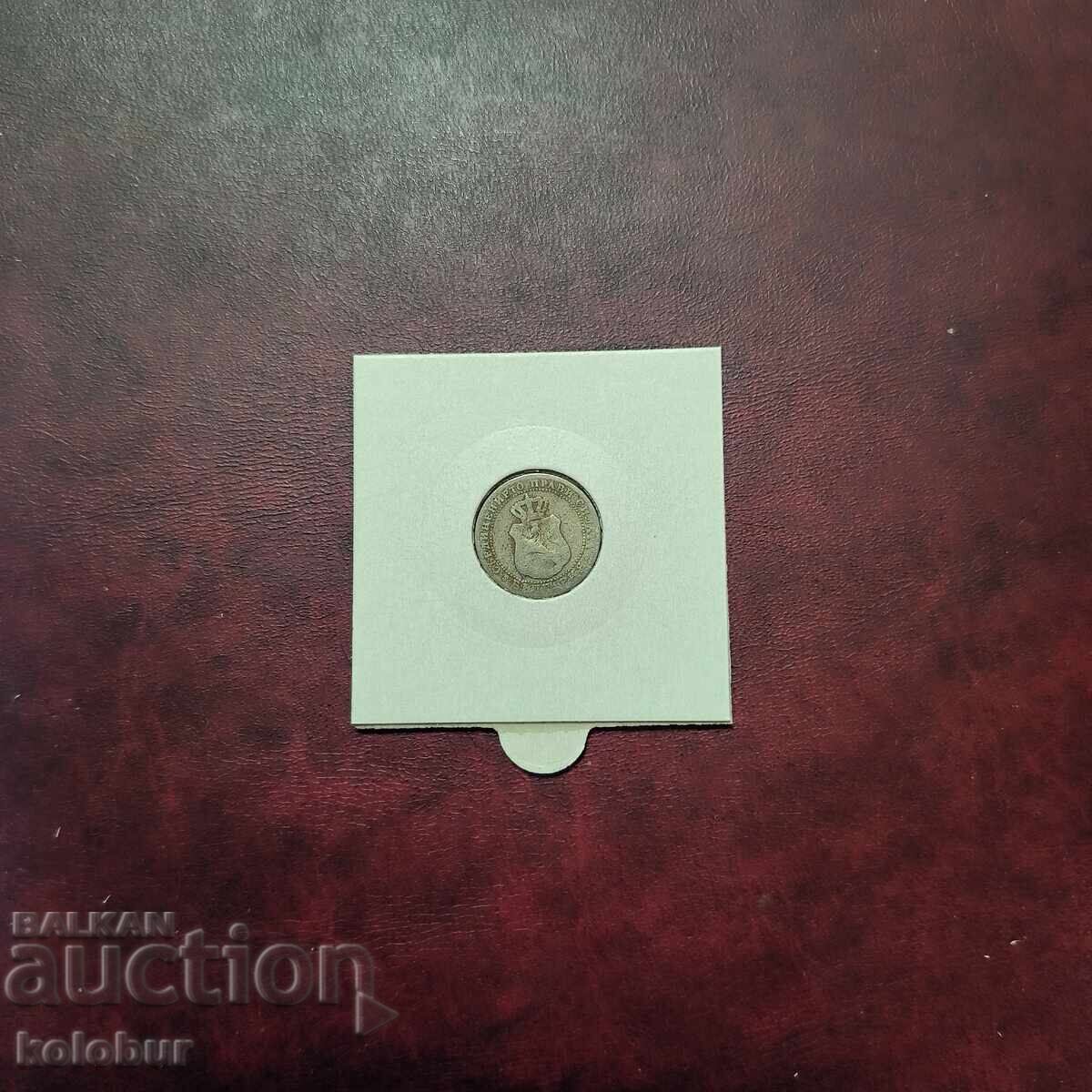 5 λεπτά 1888 Βουλγαρία με τιμή € 12.00 | 23.47 BGN