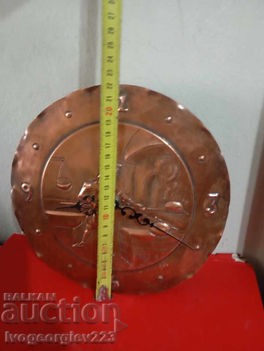 Δημοπρασία Αντίκα επιτοίχιο ρολόι