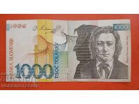 SLOVENIA SLOVENIA 1,000 - 1,000 Tolars issue 1993