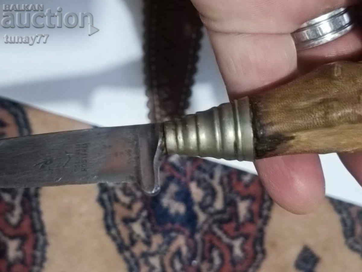 ΚΥΝΗΓΕΤΙΚΟ ΜΑΧΑΙΡΙ SOLINGEN ΜΕ ΣΗΜΑ SOLINGEN - 7 ΚΥΝΗΓΕΤΙΚΟ ΜΑΧΑΙΡΙ SOLINGEN ΜΕ ΣΗΜΑ SOLINGEN - 7