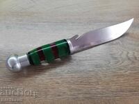 СТАР МАСИВЕН СОЦ ВМЗ СОПОТ БЪЛГАРСКИ НОЖ,ОСТРИЕ