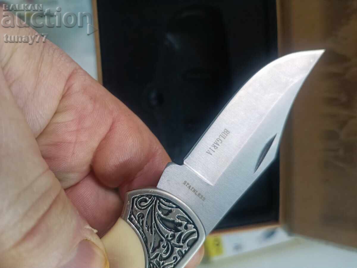 Παράδοση Σουβενίρ μαχαίρι τσέπης, κατασκευασμένο από μέταλλο με σύμβολο - ζώο Παράδοση Σουβενίρ μαχαίρι τσέπης, κατασκευασμένο από μέταλλο με σύμβολο - ζώο