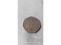 Мавриций 10 рупии 1997