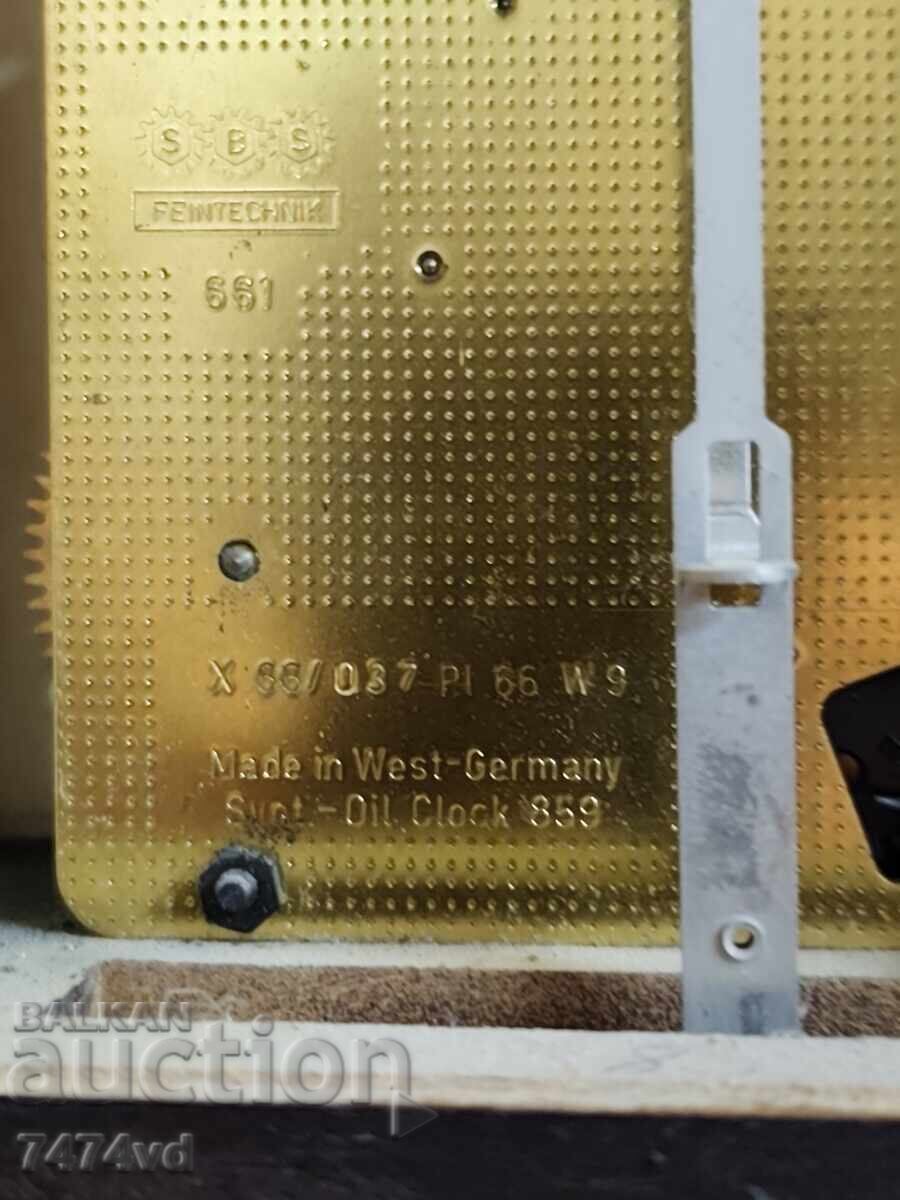 Rar ceas de parchet german SBS Feintechnik – Germania de Vest - 7