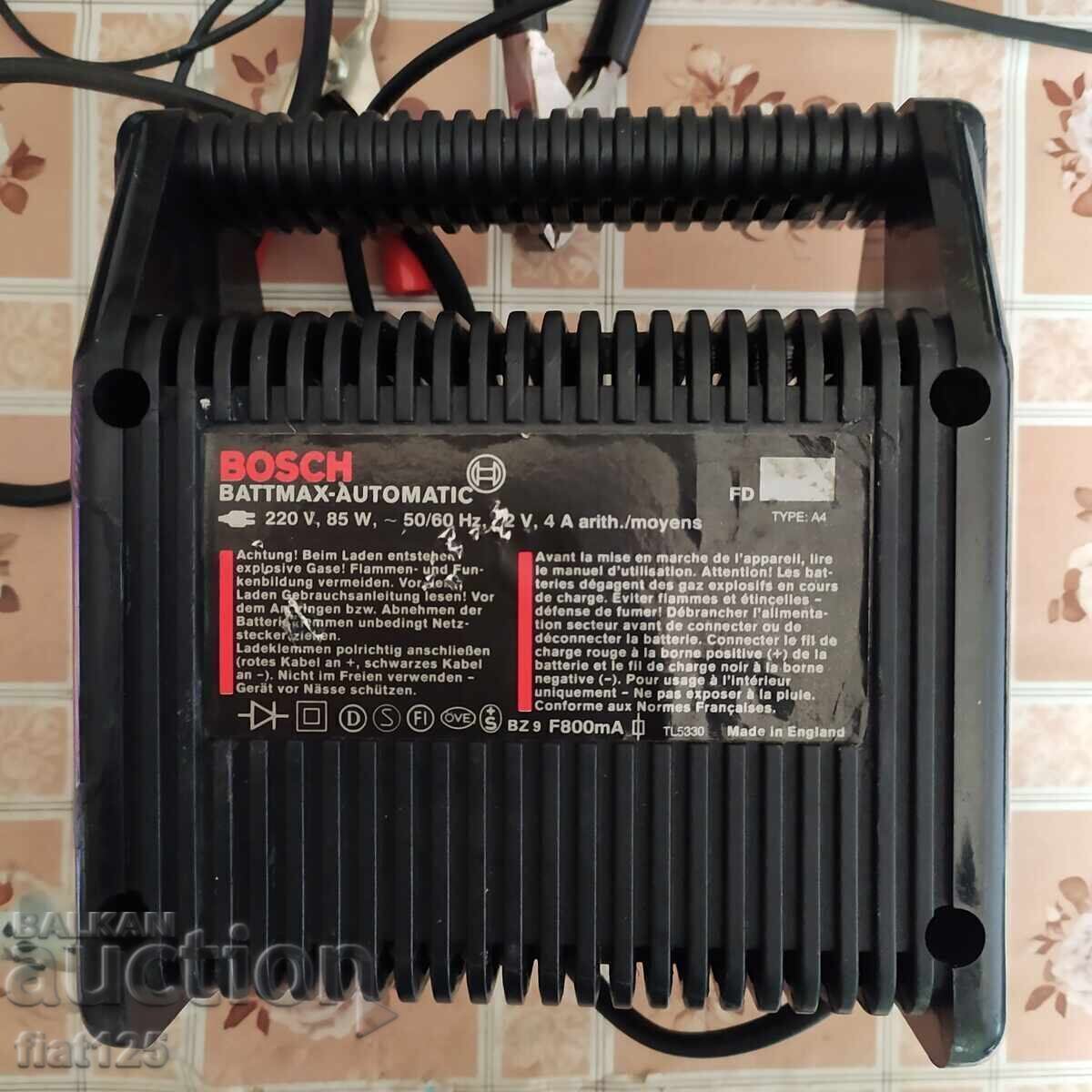 Licitație Încărcător pentru baterie BOSCH BATTMAX Automat 12V