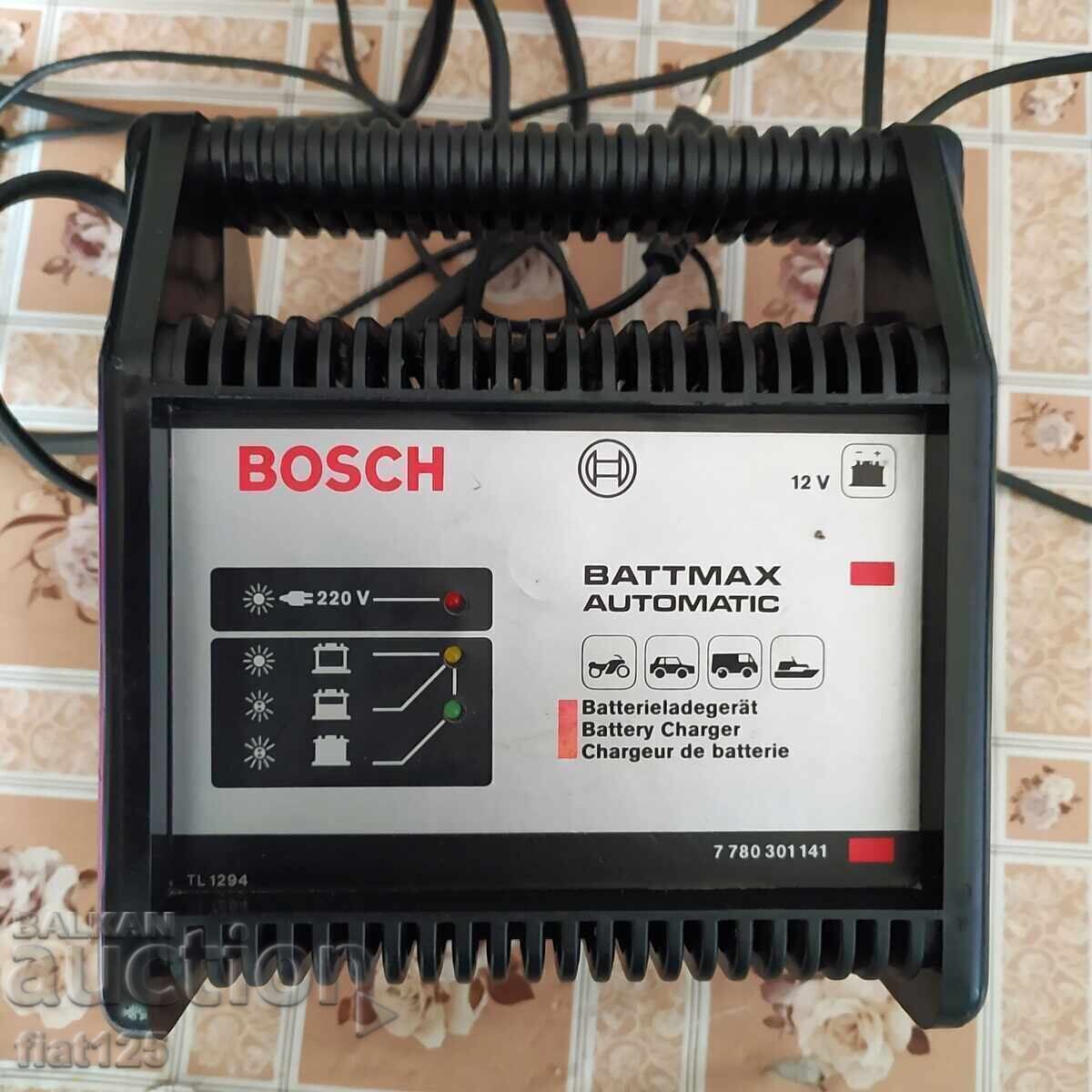 Încărcător pentru baterie BOSCH BATTMAX Automat 12V