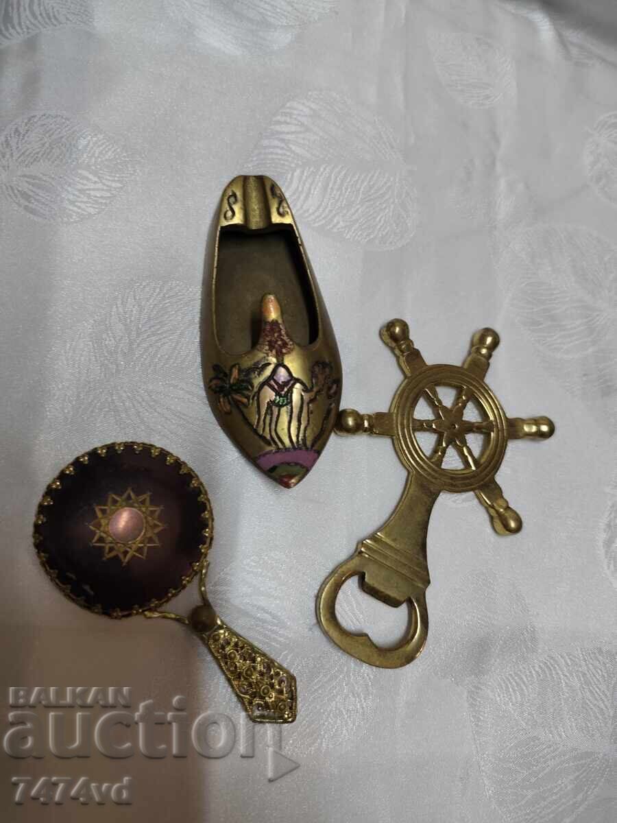 BRONZOV LOT PEPELNIK, OGLEDALO I OTVARACHKA RUL BRONZOV LOT PEPELNIK, OGLEDALO I OTVARACHKA RUL