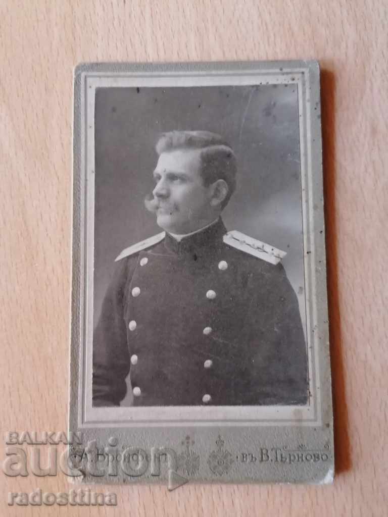 Φωτογραφία χαρτονιού, φωτογραφία, Βασιλικός αξιωματικός, Bronfen