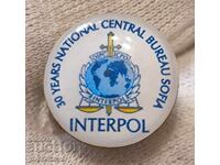 Znachka 30, godina ot sŭzdavaneto na Interpol Sofiya! Ryadka!