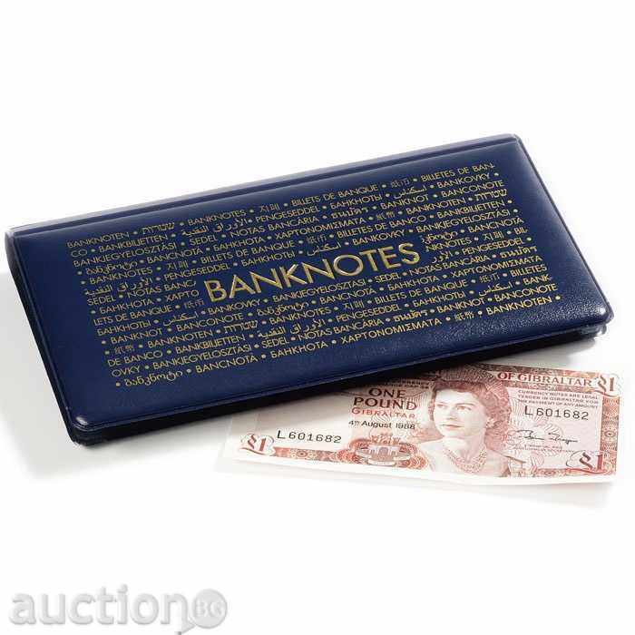 Licitație Clasor de buzunar NUMIS pentru bancnote 182x92 mm - 20 de file (999)