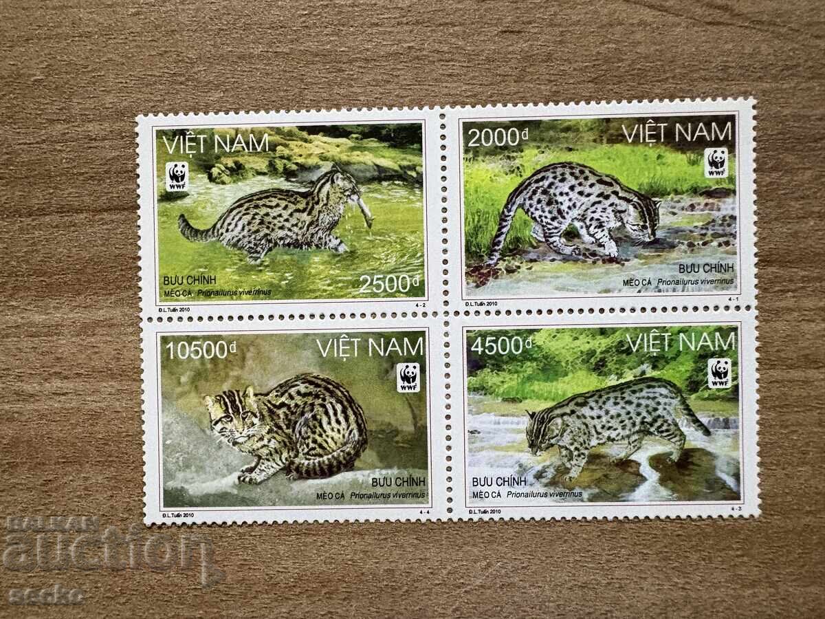 Vietnam - Pisica pescar (1987) MNH