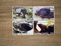 Того - WWF - Костенурки (2006) MNH