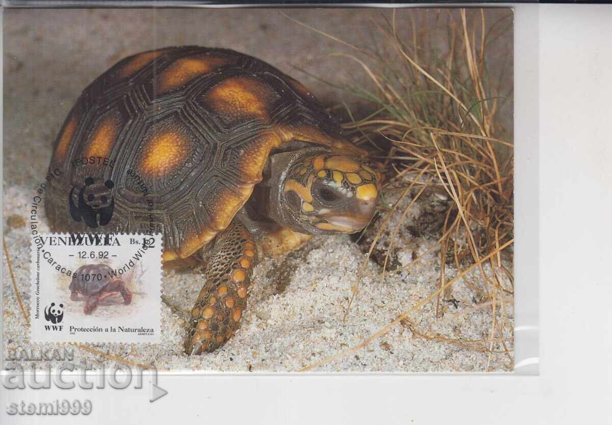 Пощенска карта FDC MAX WWF ВЛЕЧУГИ КОСТЕНУРКИ Пощенска карта FDC MAX WWF ВЛЕЧУГИ КОСТЕНУРКИ