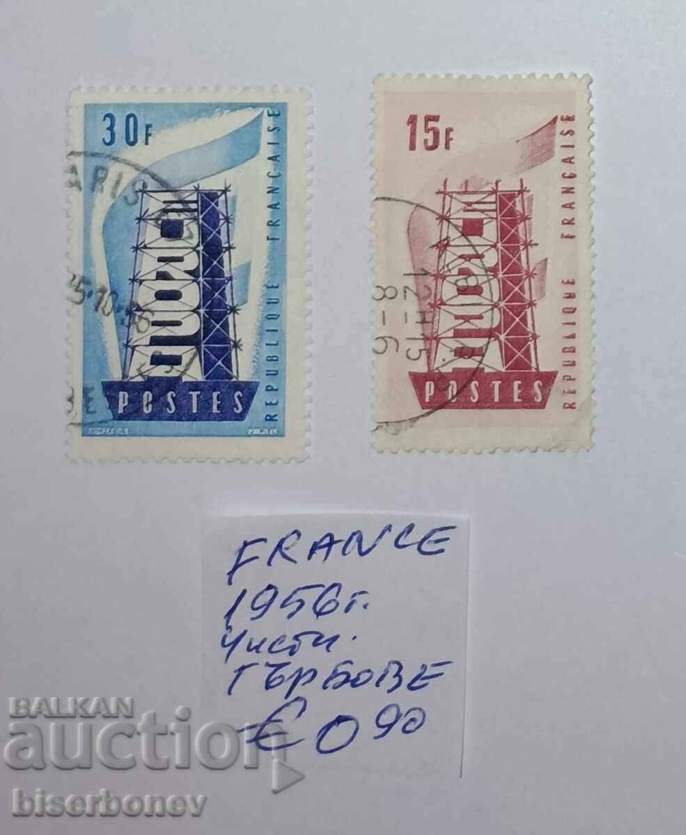 1956 г, Франция , описание - на снимките. 1956 г, Франция , описание - на снимките.