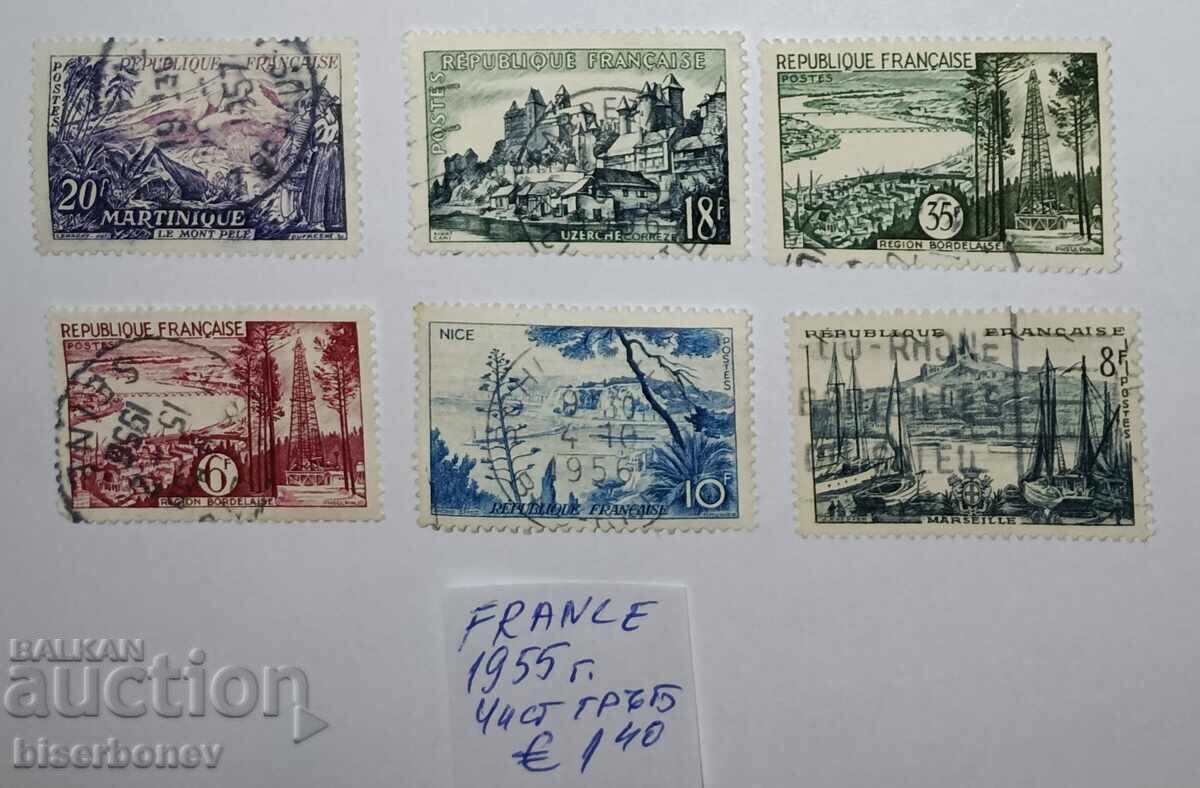 1955 г, Франция , описание - на снимките. 1955 г, Франция , описание - на снимките.