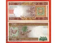 МАВРИТАНИЯ MAURITANIA 200 Огуя емисия issue 2013 UNC