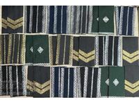 LOT OF SHOULDER BOARDS—17 sets