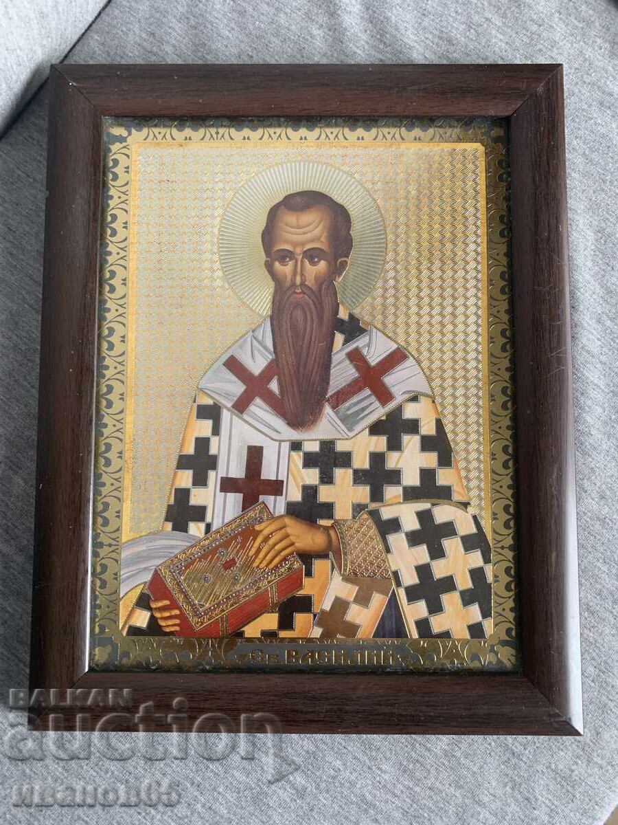 Icon of Saint Basil with price € 10.00 | 19.56 BGN Icon of Saint Basil with price € 10.00 | 19.56 BGN