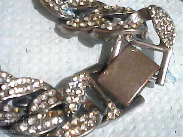 Auction  Beautiful old Damascene necklace, approximately 80g