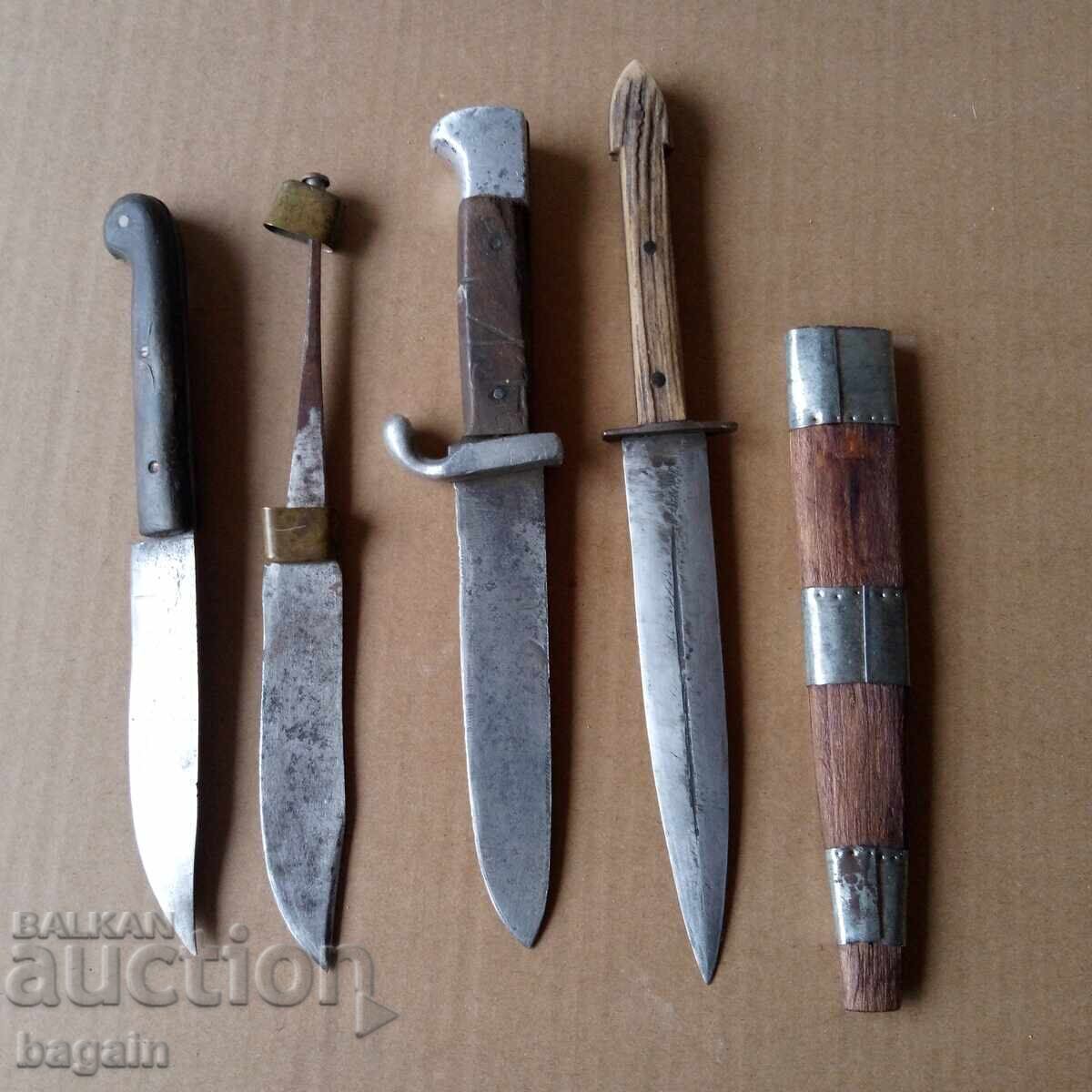 Livrarea Brânză, cuțite bulgărești, pumnal
