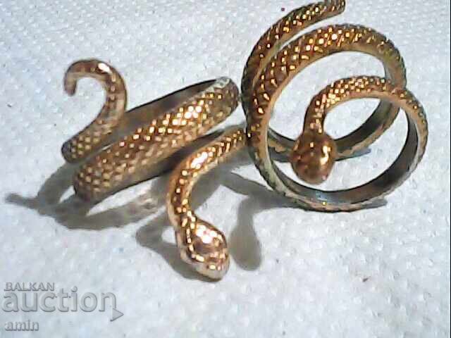 Beautiful silver-plated and gold-plated rings, Zemioriki