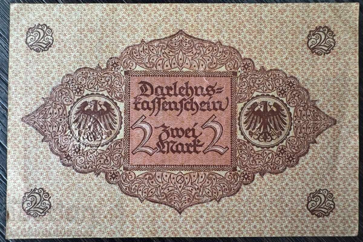 Germany 2 Mark, 1920 Pick 59 Unc с цена € 2.00 | 3.91 лв.