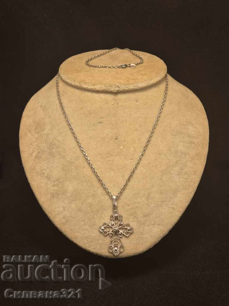 Ασημένιος Σταυρός Φιλιγκράν Ασημένιος Σταυρός Φιλιγκράν