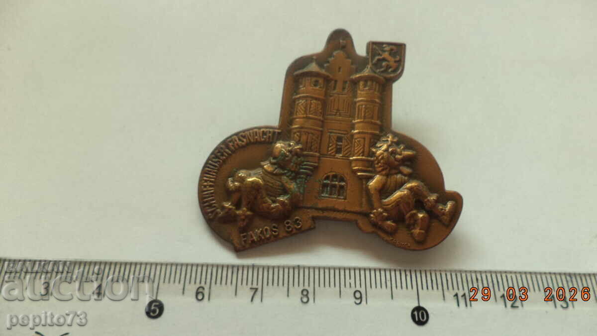 Switzerland badge, carnival