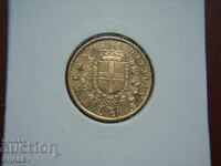 20 Lire 1873 M Italia (20 lire Italia) - AU (aur)