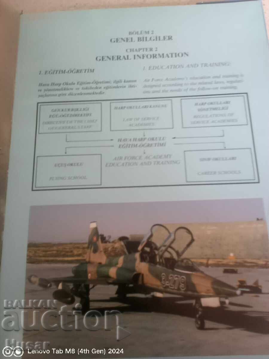 Τουρκία Τουρκική Ακαδημία Πολεμικής Αεροπορίας, δίγλωσση με τιμή € 9.99 | 19.54 BGN