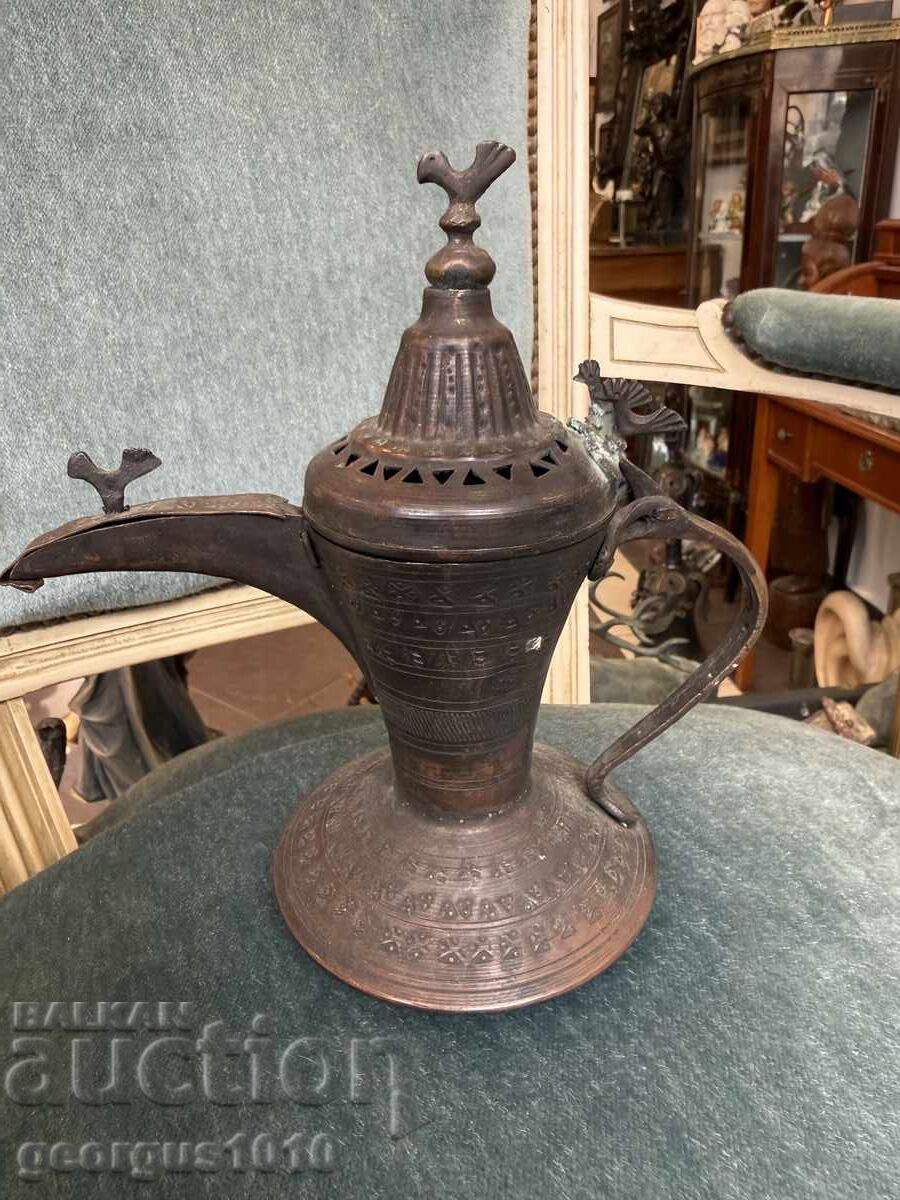 Стар арабски/османски меден съд 19в. №8046 с цена € 80.00 | 156.47 лв.