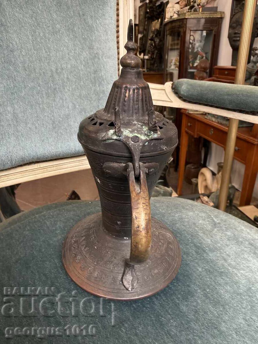 Доставка на Стар арабски/османски меден съд 19в. №8046