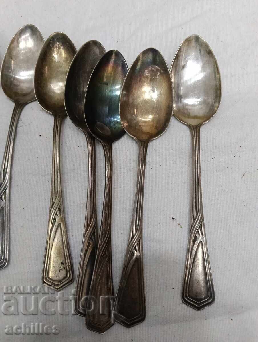 Auction  Silver-plated WMF teaspoons