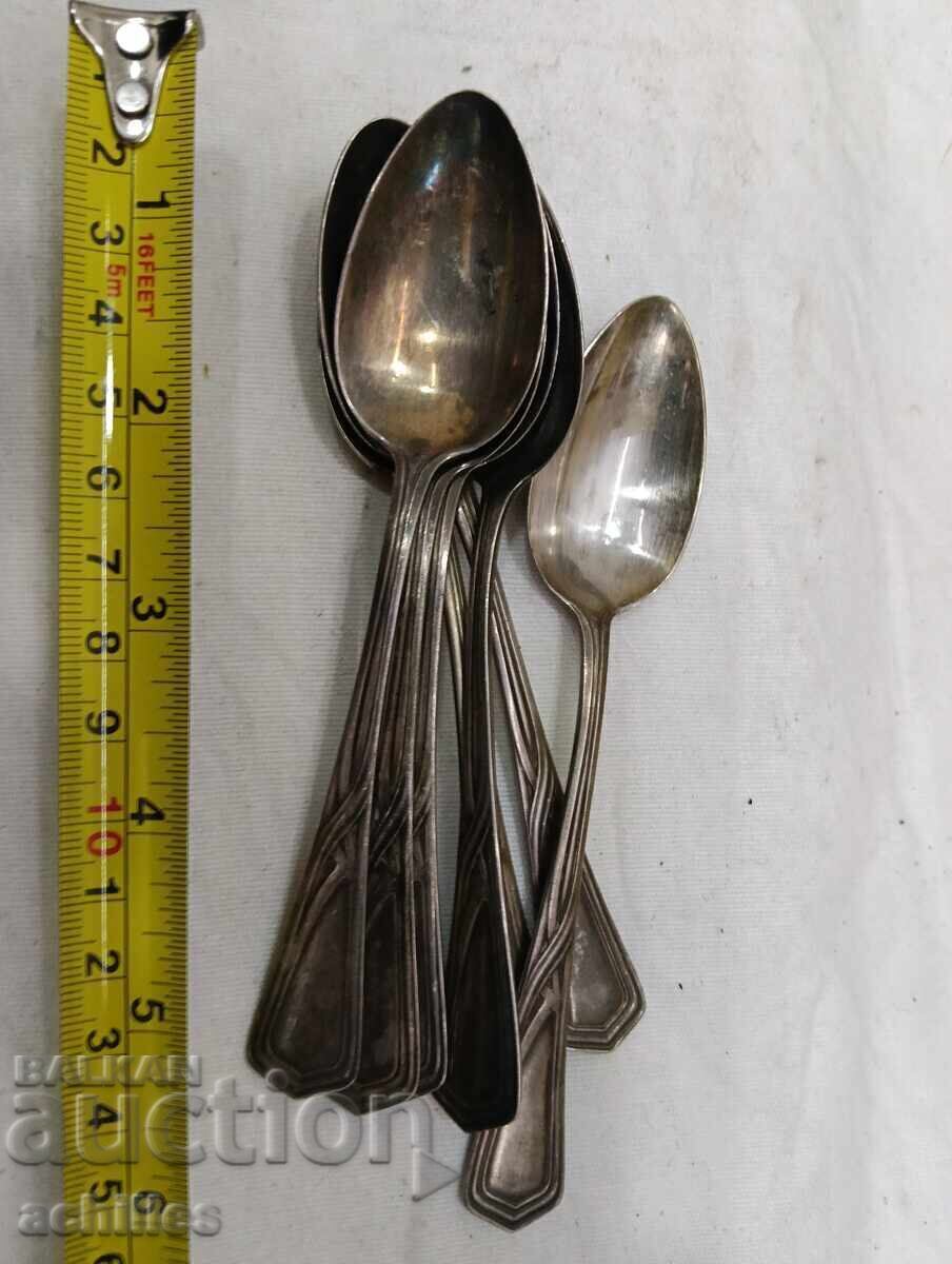Silver-plated WMF teaspoons - 5