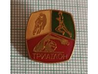Insignă - BFT Federația Bulgară de Triatlon