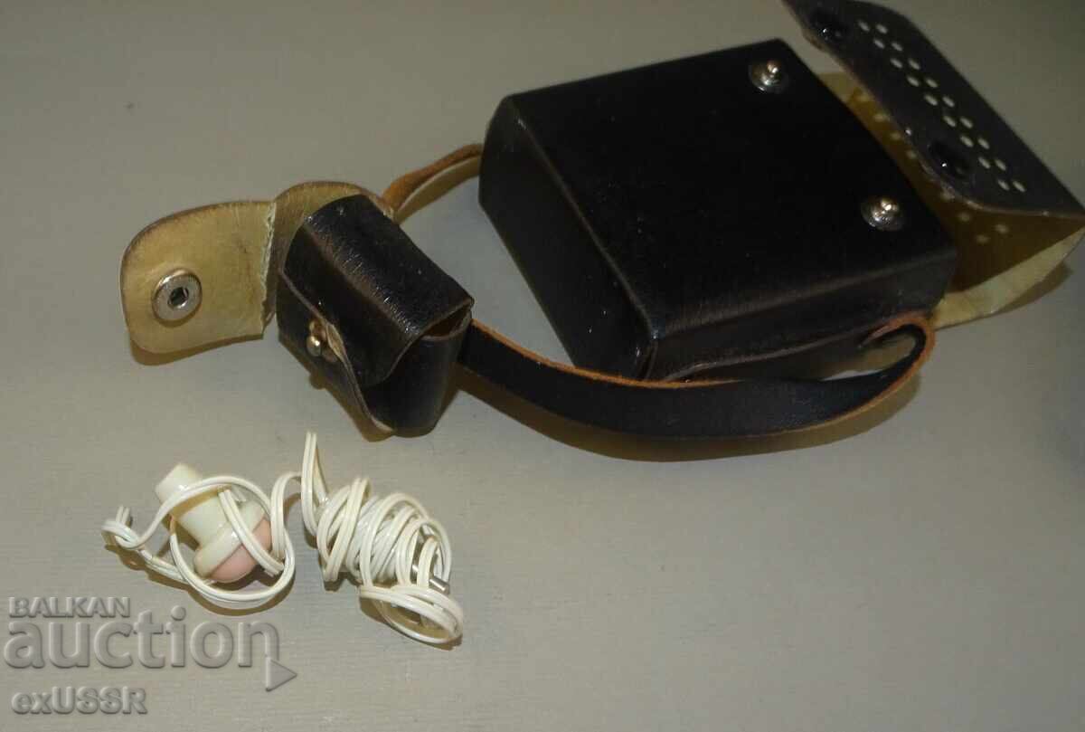 Стар Японски Джобен транзистор радио ШАРП 60те години - 5 Стар Японски Джобен транзистор радио ШАРП 60те години - 5