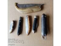 Cuțite, șalău, gaițe, navaja, bulgărești