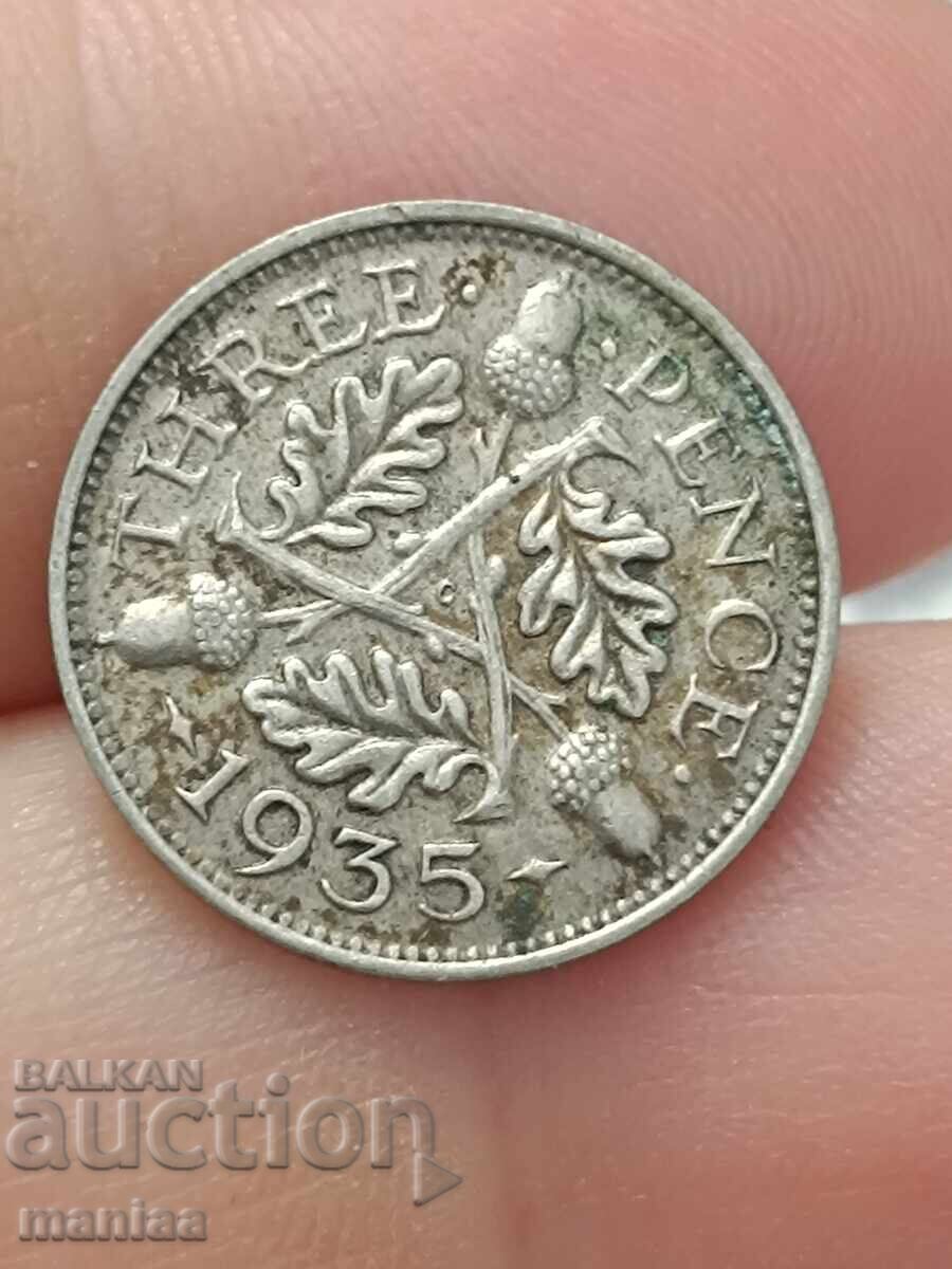 3 πένες 1935 ασημένια! με τιμή € 5.00 | 9.78 BGN 3 πένες 1935 ασημένια! με τιμή € 5.00 | 9.78 BGN
