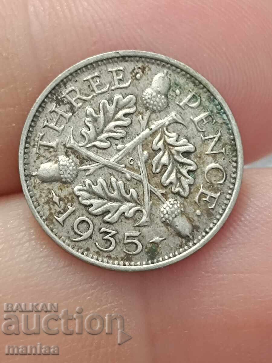 Δημοπρασία 3 πένες 1935 ασημένια! Δημοπρασία 3 πένες 1935 ασημένια!