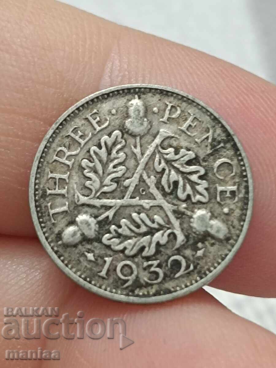 3 πένες 1932 ασημένια!