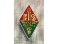 Значка- Финали ски Пампорово 1983 FIS