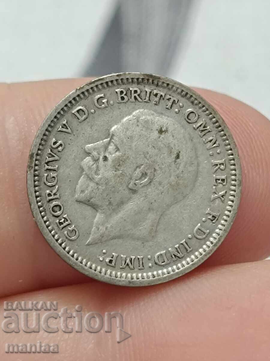 3 πένες 1934 ασημένια! - 6 3 πένες 1934 ασημένια! - 6