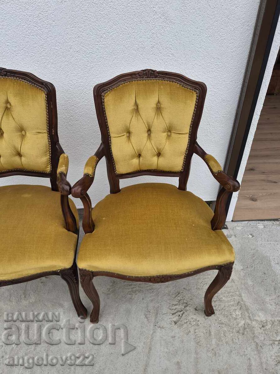 Licitație Frumoasă gamă de scaune vintage!!!