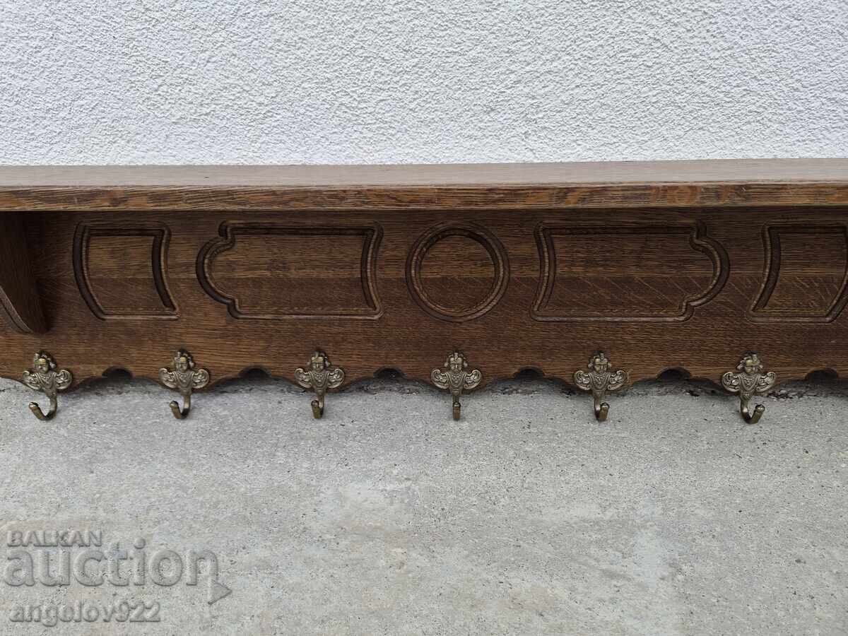 Livrarea Vintage umeraș din lemn masiv!!!