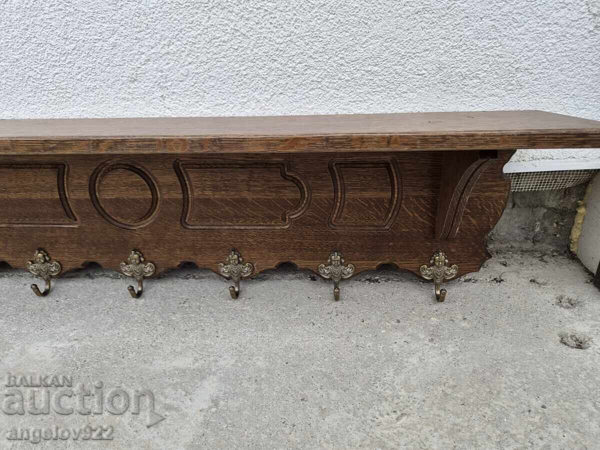 Vintage umeraș din lemn masiv!!! - 5