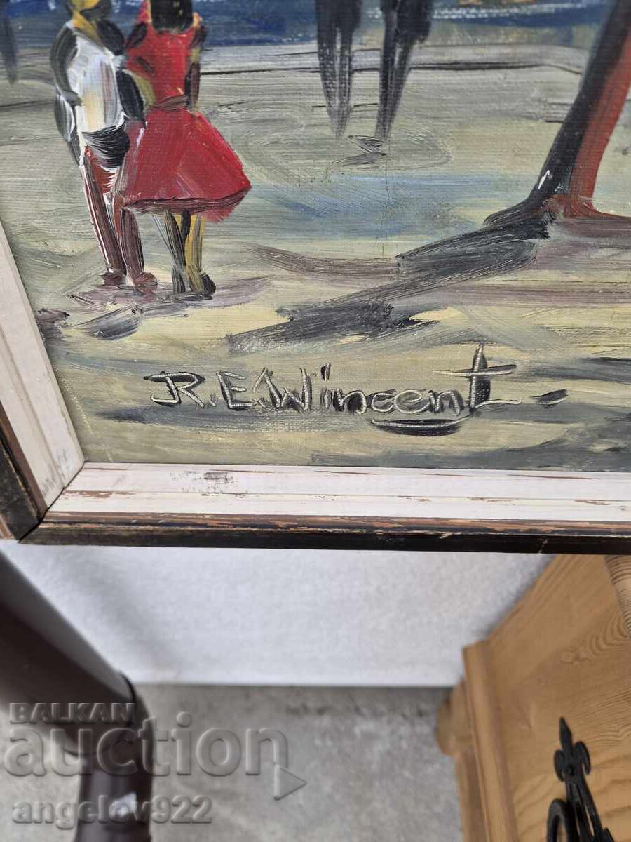 Pictura in ulei originala pe panza!!! - 6