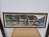 Pictura in ulei originala pe panza!!!