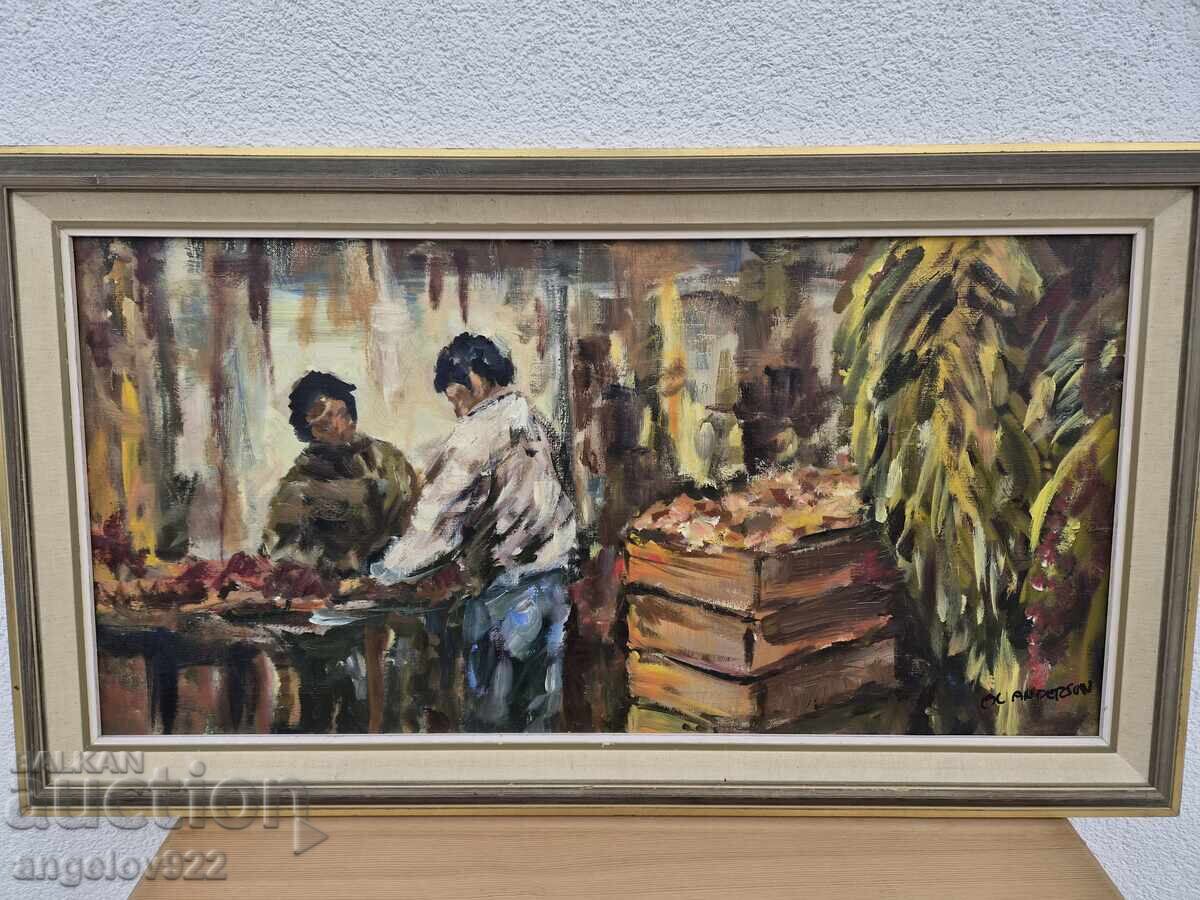 Παράδοση Πρωτότυπη ελαιογραφία σε καμβά!!!