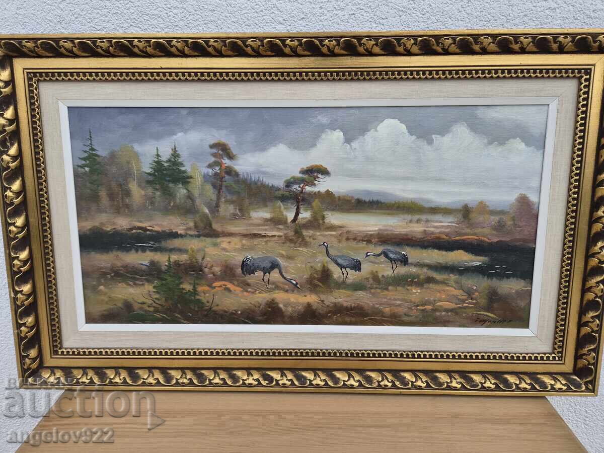 Παράδοση Πρωτότυπη ελαιογραφία σε καμβά!!!